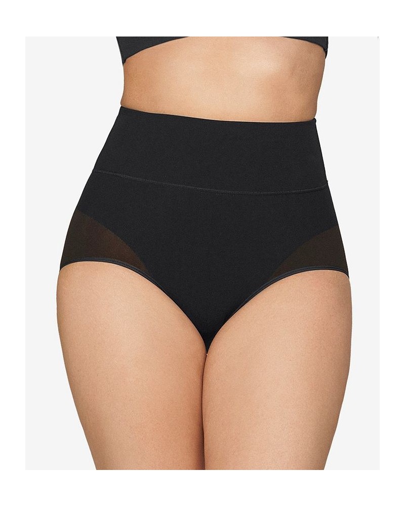 Women's High-Waisted Classic Smoothing Brief Black $20.25 Panty