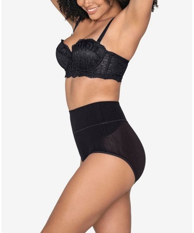 Women's High-Waisted Classic Smoothing Brief Black $20.25 Panty