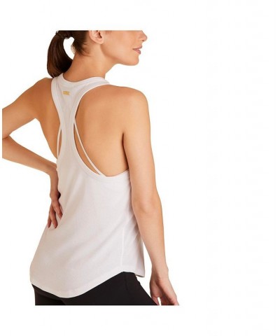 Women's Indio Rib Tank White $24.80 Tops