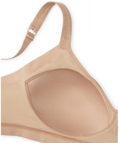 Warners Easy Does It Underarm-Smoothing with Seamless Stretch Wireless Lightly Lined Comfort Bra RM3911A Rich Black $14.00 Bras