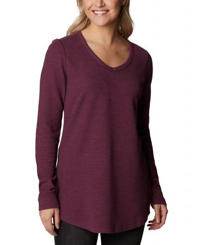 Women's Pine Peak Tunic Thermal Red $25.08 Tops