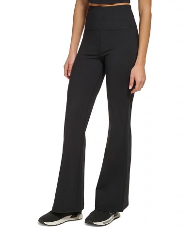 Women's Performance Balance High-Rise Flared Pants Black $22.26 Pants