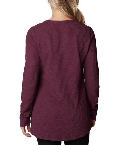 Women's Pine Peak Tunic Thermal Red $25.08 Tops