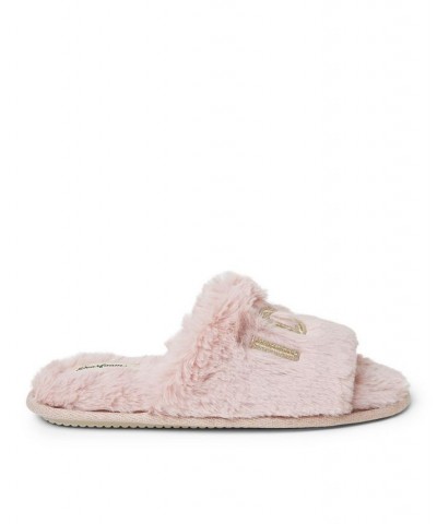 Bride and Bridesmaids Slide Slippers Online Only Pink $18.24 Shoes