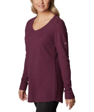 Women's Pine Peak Tunic Thermal Red $25.08 Tops