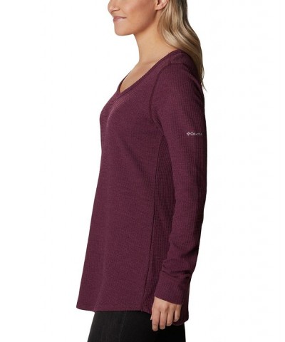 Women's Pine Peak Tunic Thermal Red $25.08 Tops