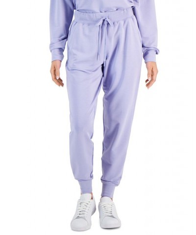 Women's SKECHLUXE™ Restful Crewneck & Drawstring Jogger Pants Lavender $13.50 Pants