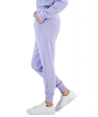 Women's SKECHLUXE™ Restful Crewneck & Drawstring Jogger Pants Lavender $13.50 Pants