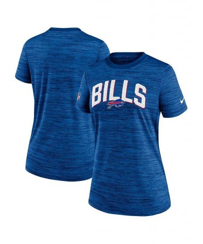 Women's Royal Buffalo Bills Sideline Velocity Lockup Performance T-Shirt Royal $23.00 Tops