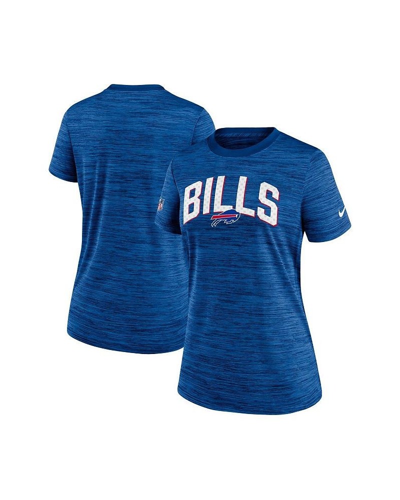 Women's Royal Buffalo Bills Sideline Velocity Lockup Performance T-Shirt Royal $23.00 Tops