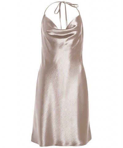 Women's Taryn Cowl Neck Dress Posh Taupe $46.02 Dresses