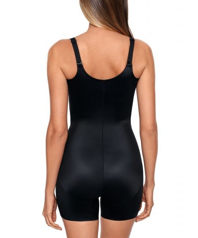 Women's Tummy Tuck Extra-Firm Wear-Your-Own Bra Bike Short Singlette 2412 Black $35.60 Shapewear