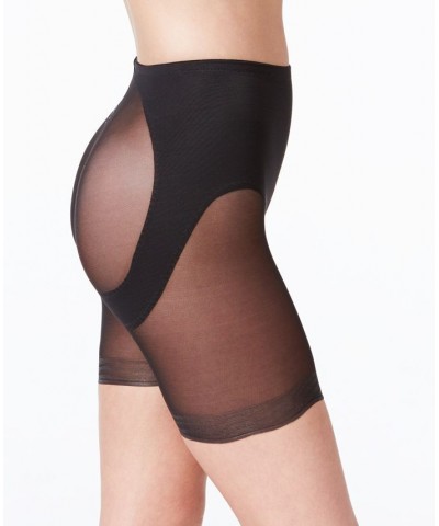 Women's Shapewear Extra Firm Tummy-Control Rear Lifting Boy Shorts 2776 Black $28.50 Shapewear