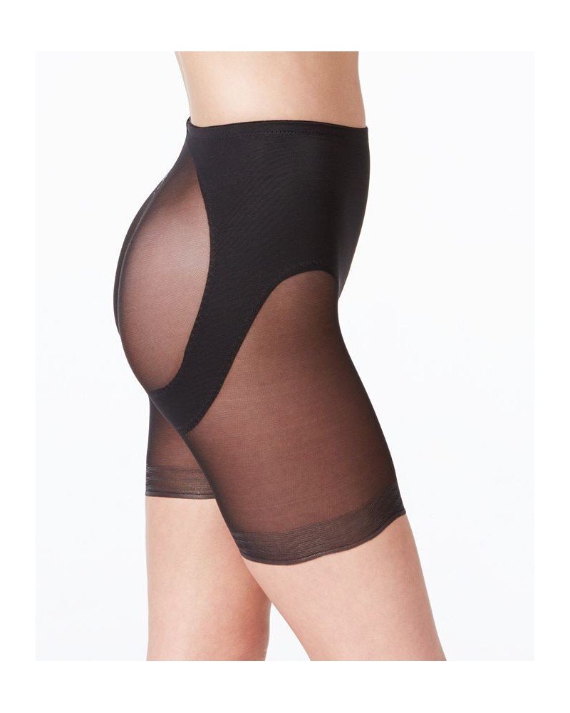 Women's Shapewear Extra Firm Tummy-Control Rear Lifting Boy Shorts 2776 Black $28.50 Shapewear