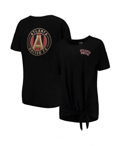 Women's by New Era Black Atlanta United FC Slub T-shirt Black $19.80 Tops