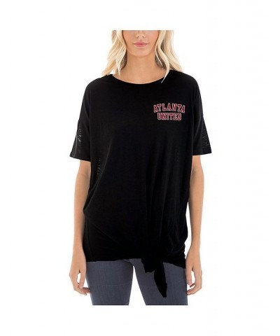 Women's by New Era Black Atlanta United FC Slub T-shirt Black $19.80 Tops