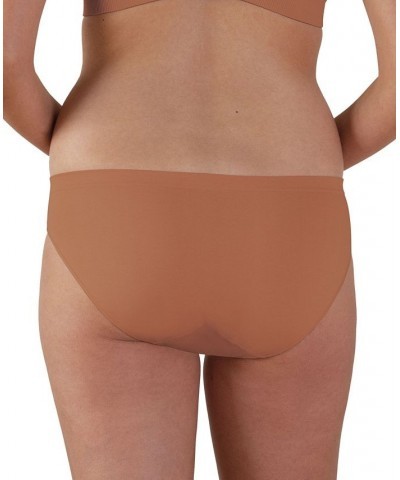 Women's Mid Rise Seamless Panty Cinnamon $9.98 Panty