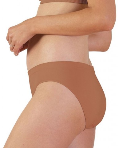 Women's Mid Rise Seamless Panty Cinnamon $9.98 Panty