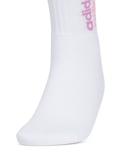 Women's 3-Pk. Sport Linear 2 High Quarter Socks White/pulse Lilac Purple/bliss Pink $11.44 Socks