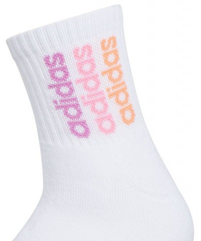 Women's 3-Pk. Sport Linear 2 High Quarter Socks White/pulse Lilac Purple/bliss Pink $11.44 Socks