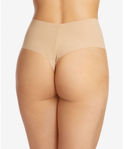 Women's Breathe High-Rise Thong Underwear Tan/Beige $12.50 Panty