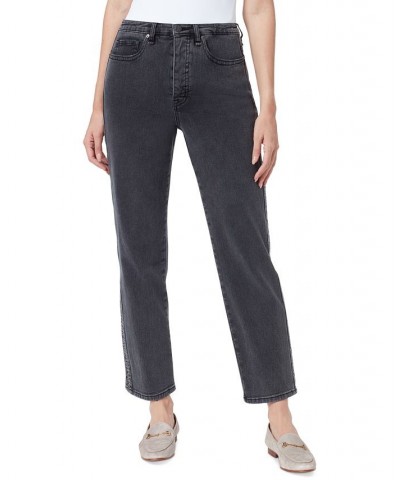 Women's High Rise Slim Straight-Leg Jeans AFTER DARK $28.23 Jeans