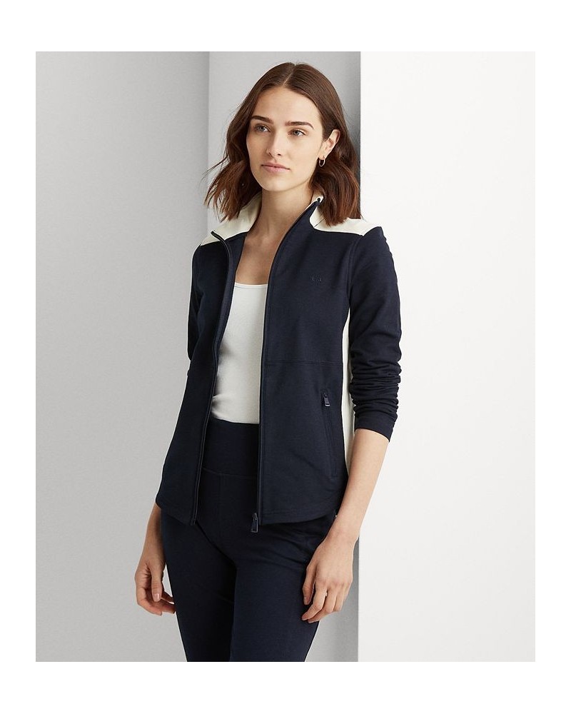 Colorblocked Track Jacket Lauren Navy/mascarpone Cream $52.65 Jackets