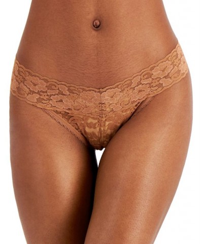 Lace Thong Underwear Lingerie Carob Brownie $9.43 Panty