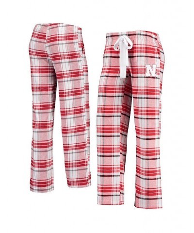 Women's Scarlet Black Nebraska Huskers Accolade Flannel Pants Scarlet, Black $28.49 Pajama