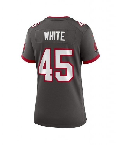 Women's Devin White Pewter Tampa Bay Buccaneers Game Jersey Pewter $50.40 Jersey