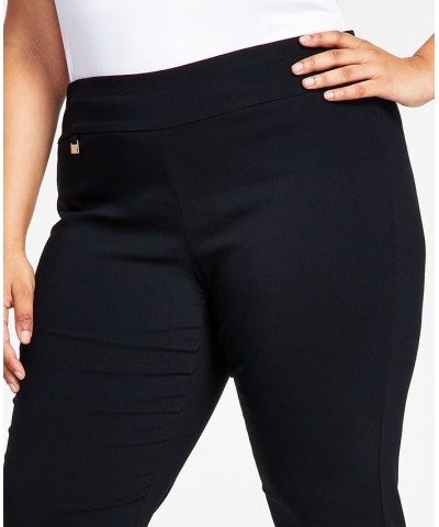 Plus Size Tummy-Control Pull-On Skinny Pants Black $22.49 Pants