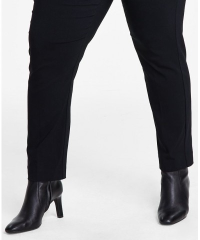 Plus Size Tummy-Control Pull-On Skinny Pants Black $22.49 Pants