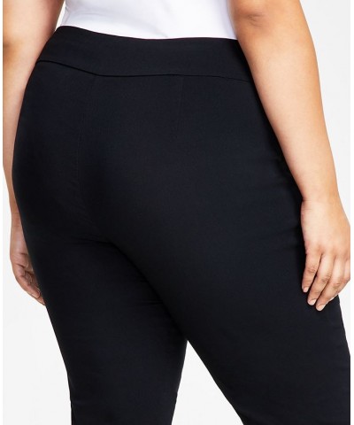 Plus Size Tummy-Control Pull-On Skinny Pants Black $22.49 Pants