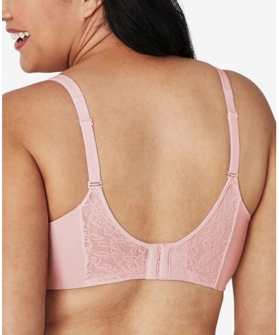 Secrets Women's Ultra-Soft ComfortFlex Fit Convertible Wirefree Bra US4832 Pink $15.95 Bras