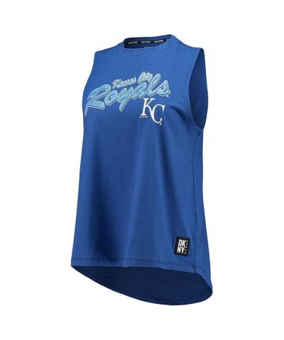 Women's Royal Kansas City Royals Marcie Tank Top Royal $26.95 Tops