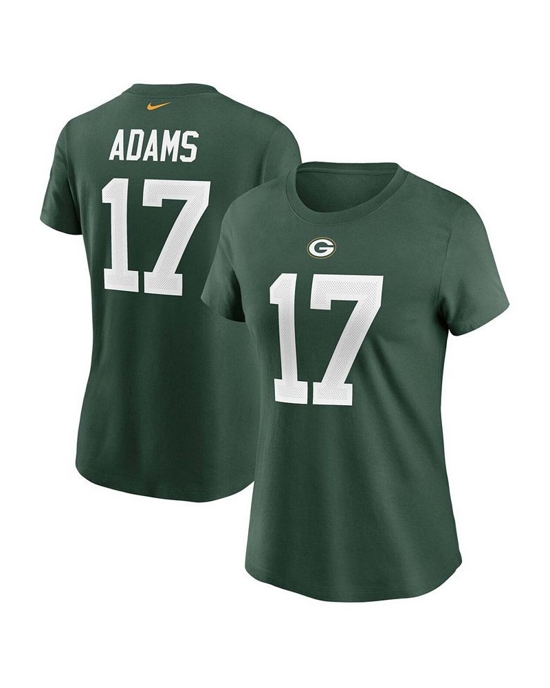 Women's Davante Adams Green Green Bay Packers Name Number T-shirt Green $25.64 Tops