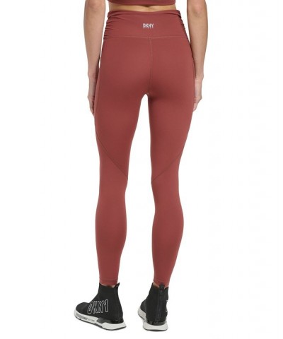 Crossover Balance Compression Super Soft Leggings Brown $19.48 Pants