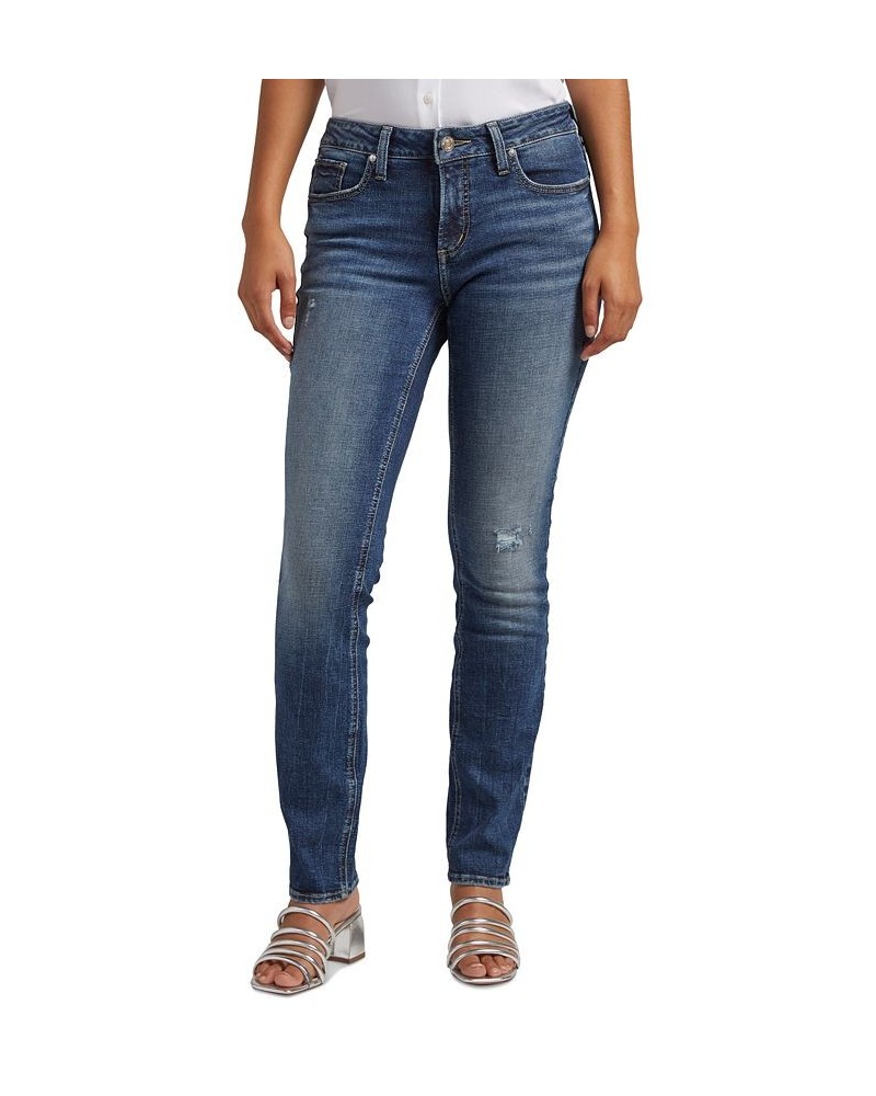 Women's Elyse Straight Leg Jeans Indigo $38.64 Jeans