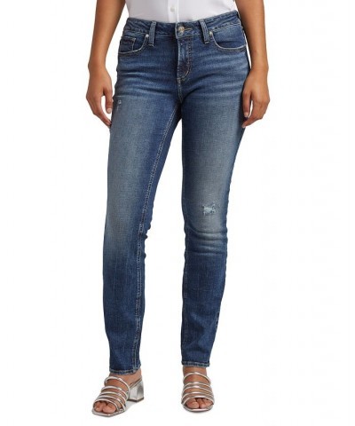 Women's Elyse Straight Leg Jeans Indigo $38.64 Jeans