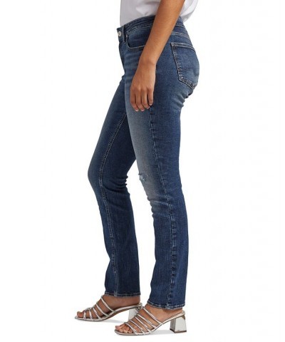 Women's Elyse Straight Leg Jeans Indigo $38.64 Jeans