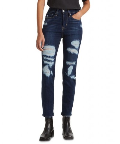 Women's 724 Straight-Leg Jeans in Short Length Infinite Damage $36.39 Jeans