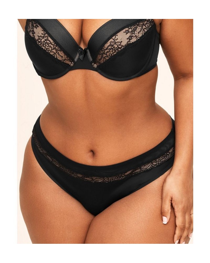 Andrelisa Women's Plus-Size Bikini Panty Black $14.72 Panty