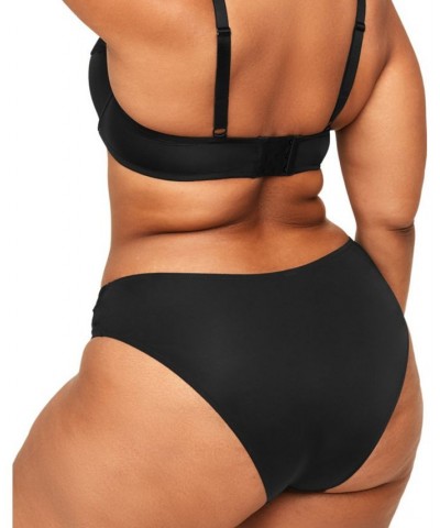 Andrelisa Women's Plus-Size Bikini Panty Black $14.72 Panty