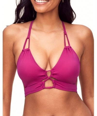 Tatiana Women's Swimwear Bra Top Pink $31.87 Swimsuits