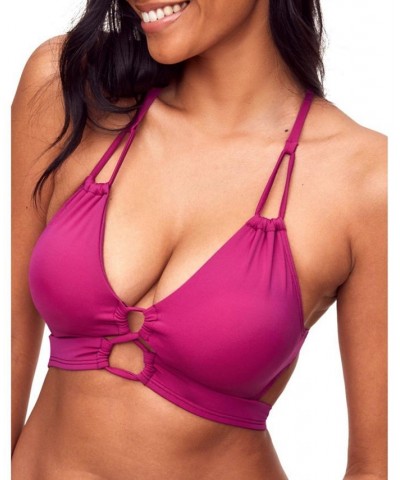 Tatiana Women's Swimwear Bra Top Pink $31.87 Swimsuits