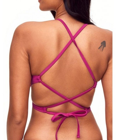 Tatiana Women's Swimwear Bra Top Pink $31.87 Swimsuits