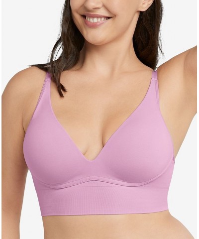 Pure Comfort Natural Lift Wireless Longline Bra DM2316 Pink $11.34 Bras