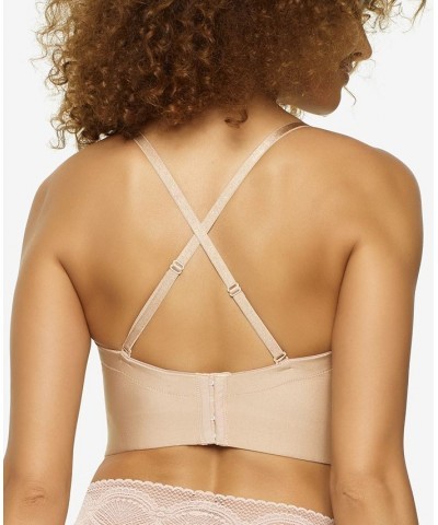 Body Veil Longline Low Back Convertible Strapless Bra Tan/Beige $26.71 Bras