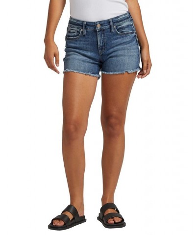 Women's Suki Mid Rise Shorts Indigo $35.36 Shorts