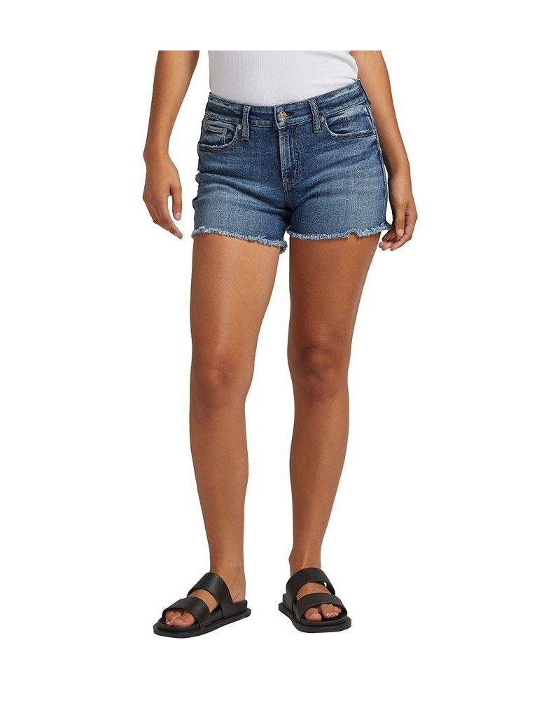 Women's Suki Mid Rise Shorts Indigo $35.36 Shorts